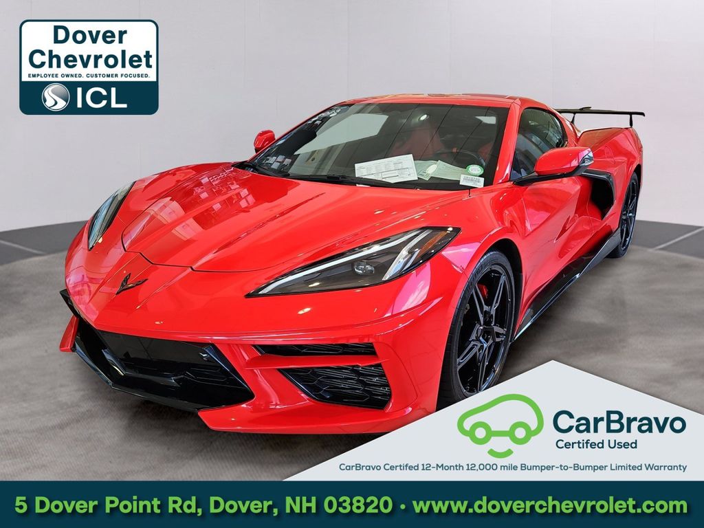 Torch Red 2023 Chevrolet Corvette Coupe Rear-Wheel Drive 8-Speed Dual Clutch