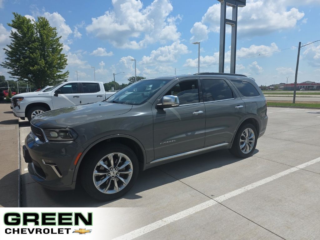 Gray Clearcoat 2022 Dodge Durango SUV / Crossover All-Wheel Drive 8-Speed Automatic