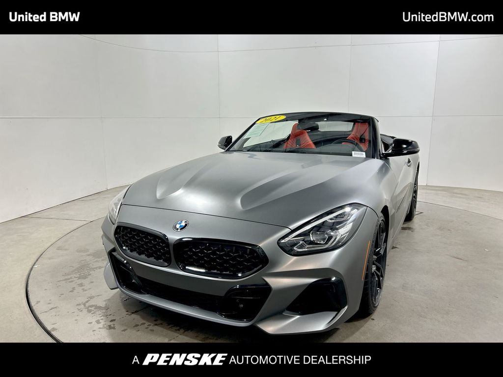 2021 BMW Z4 M40i Hero Image