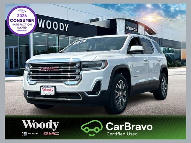 White Frost 2023 GMC Acadia SUV / Crossover Four-Wheel Drive 9-Speed Automatic