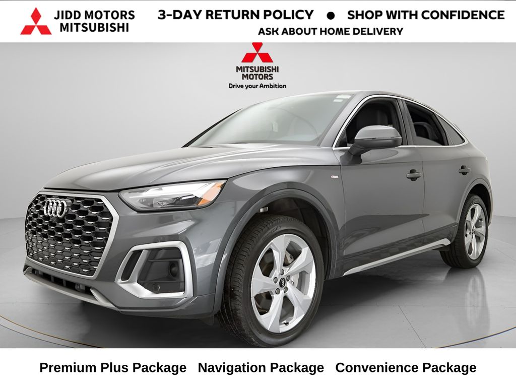 Daytona Gray Pearl 2023 Audi Q5 Sportback quattro Premium Plus S Line 45 TFSI AWD Sedan All-Wheel Drive 7-Speed Automatic