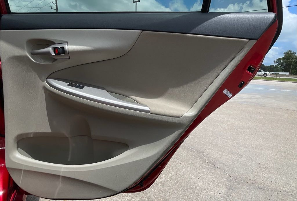 2011 Toyota Corolla LE Red at Emmons Autoplex