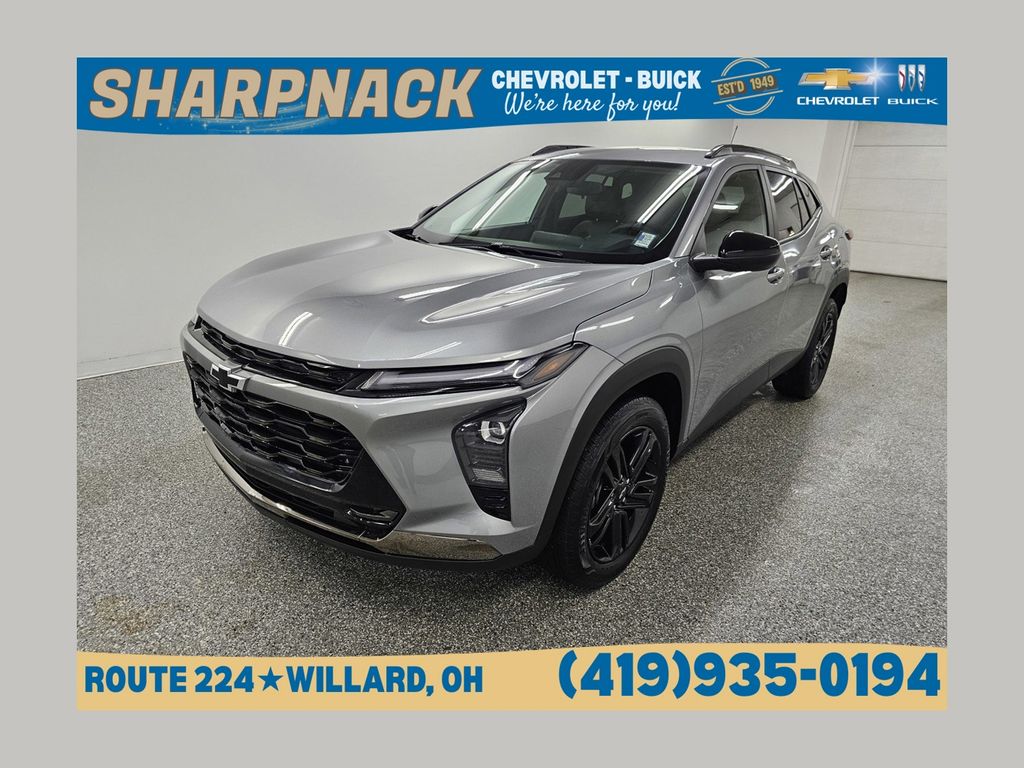 Sterling Gray Metallic 2025 Chevrolet Trax SUV / Crossover Front-Wheel Drive 6-Speed Automatic
