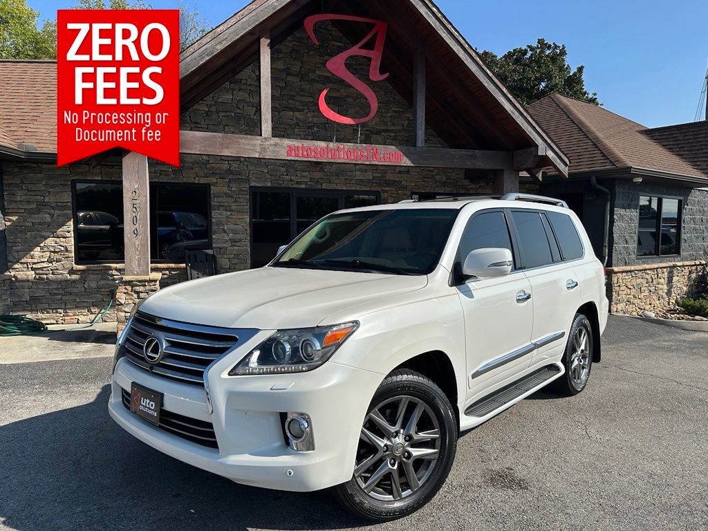 Starfire Pearl 2013 Lexus LX SUV / Crossover All-Wheel Drive 6-Speed Automatic
