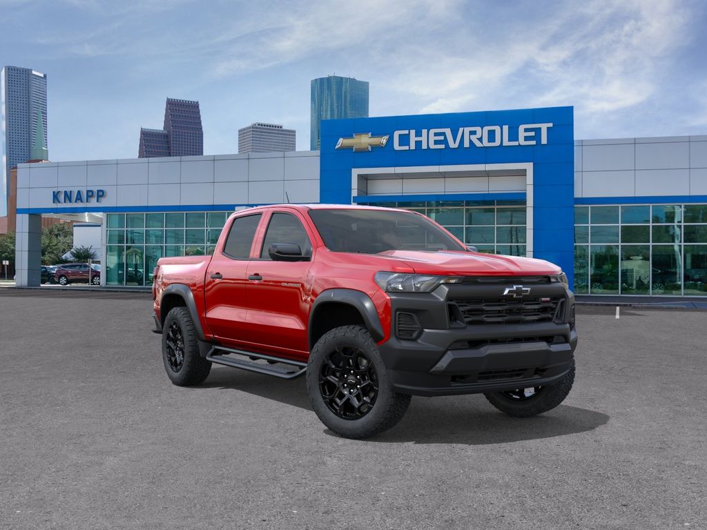 Radiant Red Tintcoat 2026 Chevrolet Colorado Pickup Truck Four-Wheel Drive 8-Speed Automatic