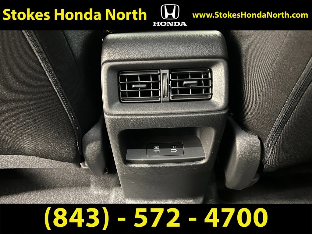 2025 Honda CR-V Hybrid Sport White at Stokes Honda North