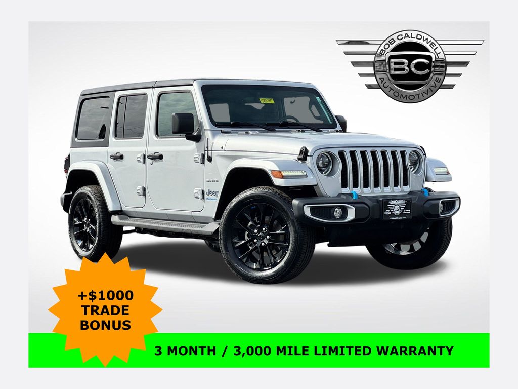 Silver Zynith Clearcoat 2023 Jeep Wrangler 4xe Sahara 4WD SUV / Crossover Four-Wheel Drive 8-Speed Automatic