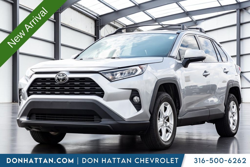 Silver Sky Metallic 2021 Toyota RAV4 SUV / Crossover Front-Wheel Drive 8-Speed Automatic