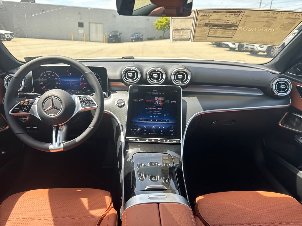 2026 Mercedes-Benz C-Class C 300 White at John Sisson Motors