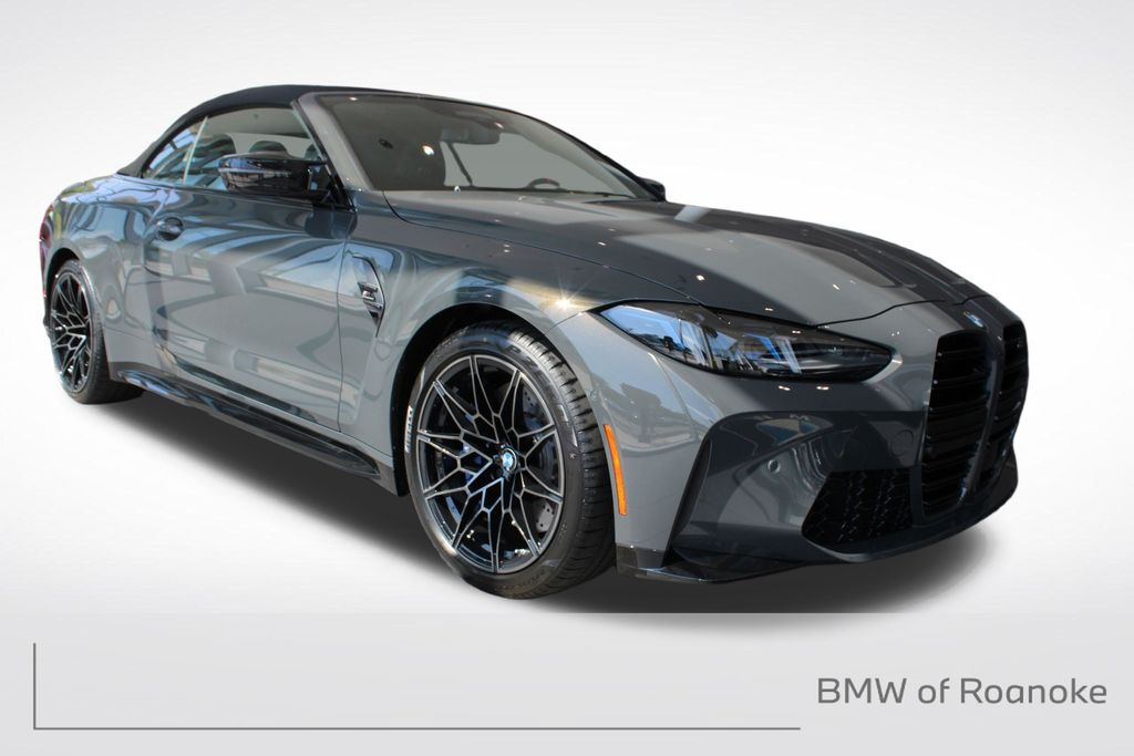 Gray (Dravit Grey Metallic) 2027 BMW M4 Convertible All-Wheel Drive 8-Speed Automatic