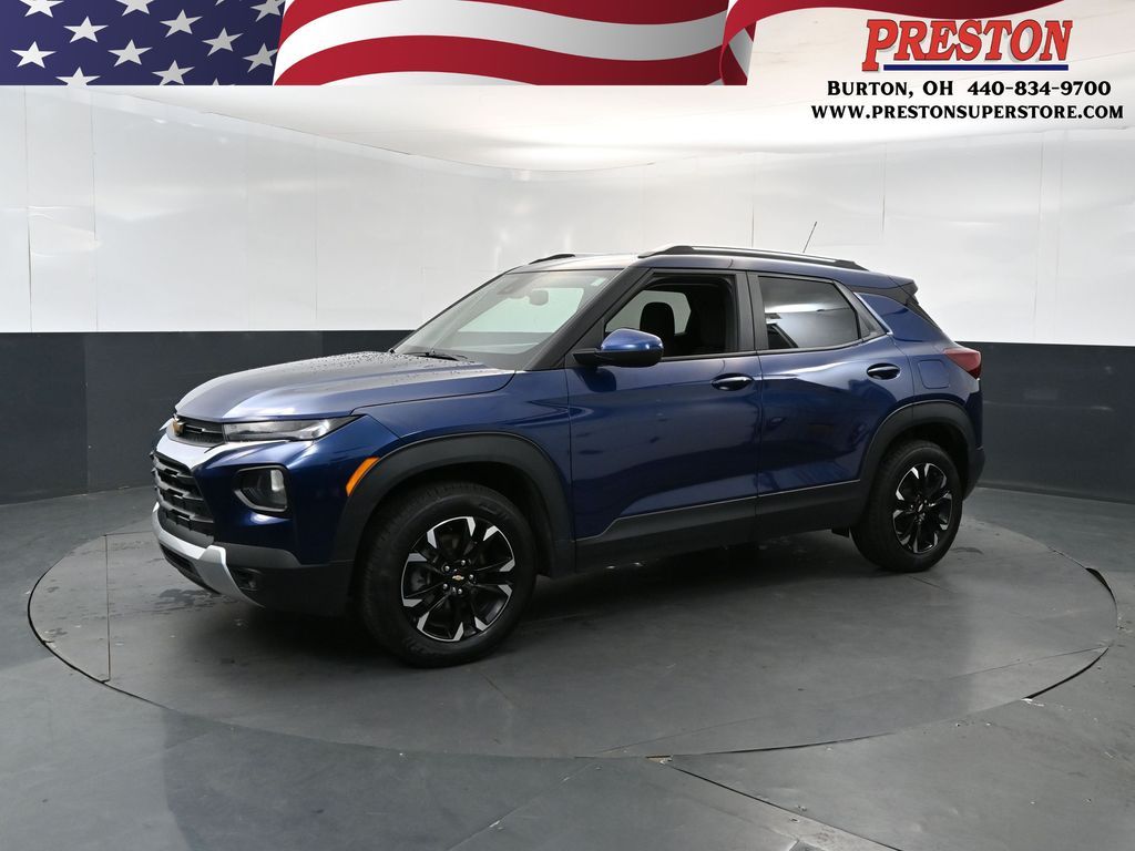 Blue Glow Metallic 2023 Chevrolet Trailblazer SUV / Crossover Four-Wheel Drive 9-Speed Automatic