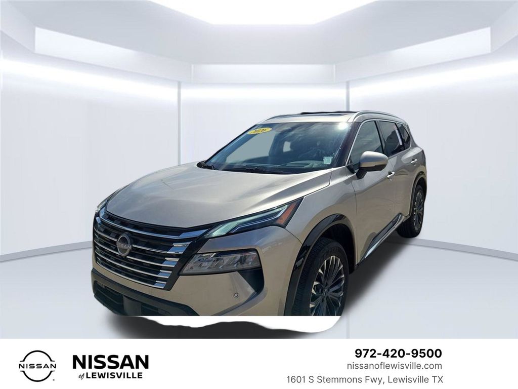 Champagne Silver Metallic 2026 Nissan Rogue SUV / Crossover All-Wheel Drive Continuously Variable Transmission