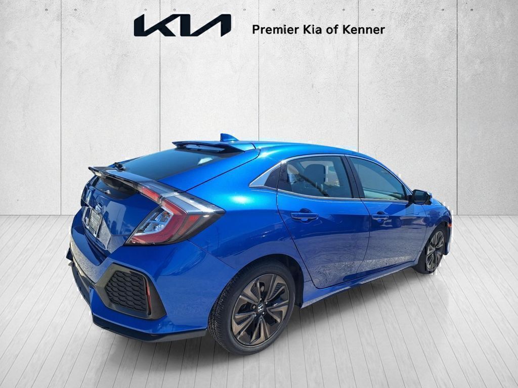 Certified Used 2019 Blue Honda EX image 5