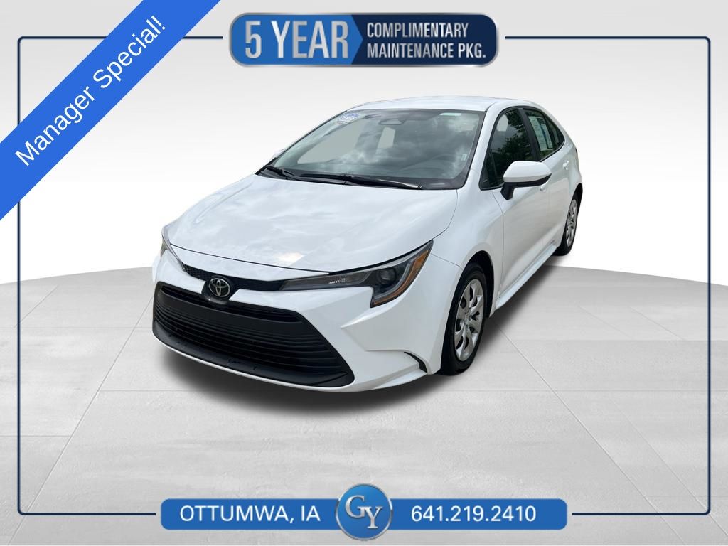 Ice 2026 Toyota Corolla Sedan Front-Wheel Drive Continuously Variable Transmission