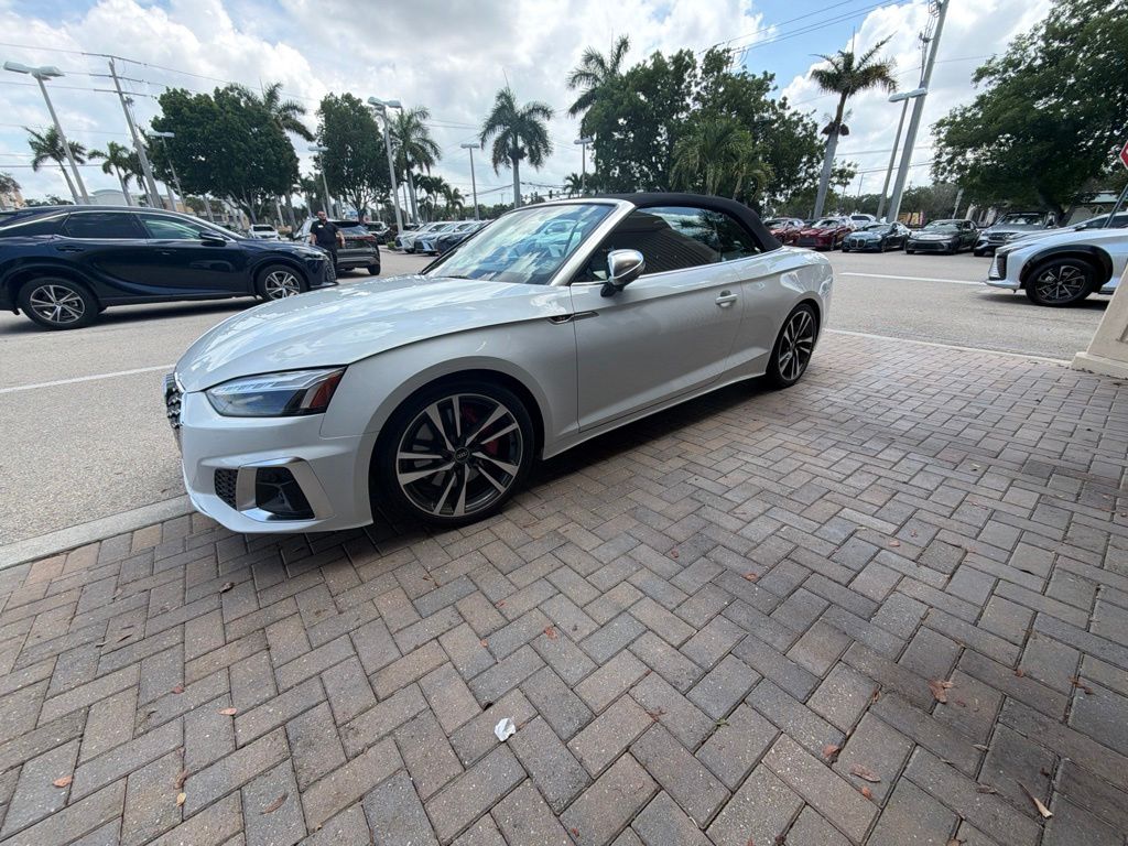 Used 2022 White Audi 3.0T Premium Plus image 2