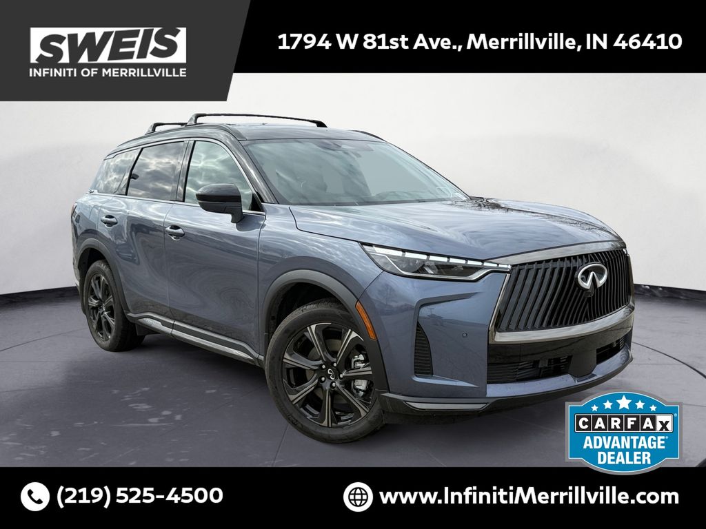 Moonbow Blue/Blk Obsidian 2026 INFINITI QX60 Autograph AWD SUV / Crossover All-Wheel Drive 9-Speed Automatic