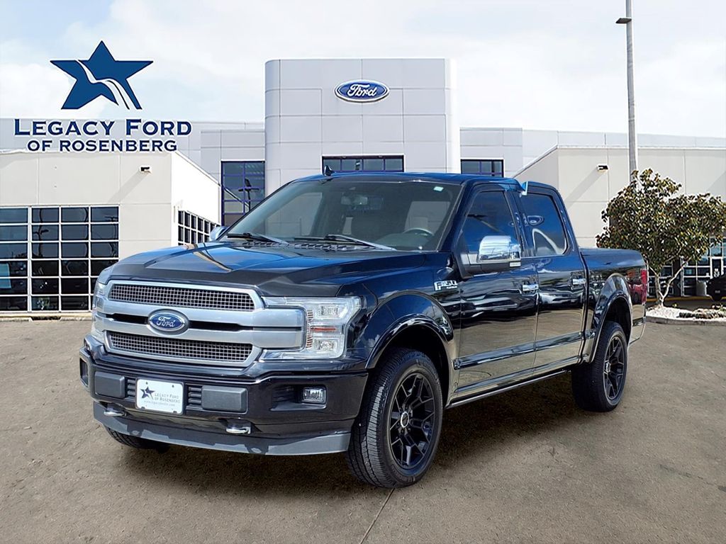 Black Metallic 2019 Ford F-150 Pickup Truck Four-Wheel Drive Automatic