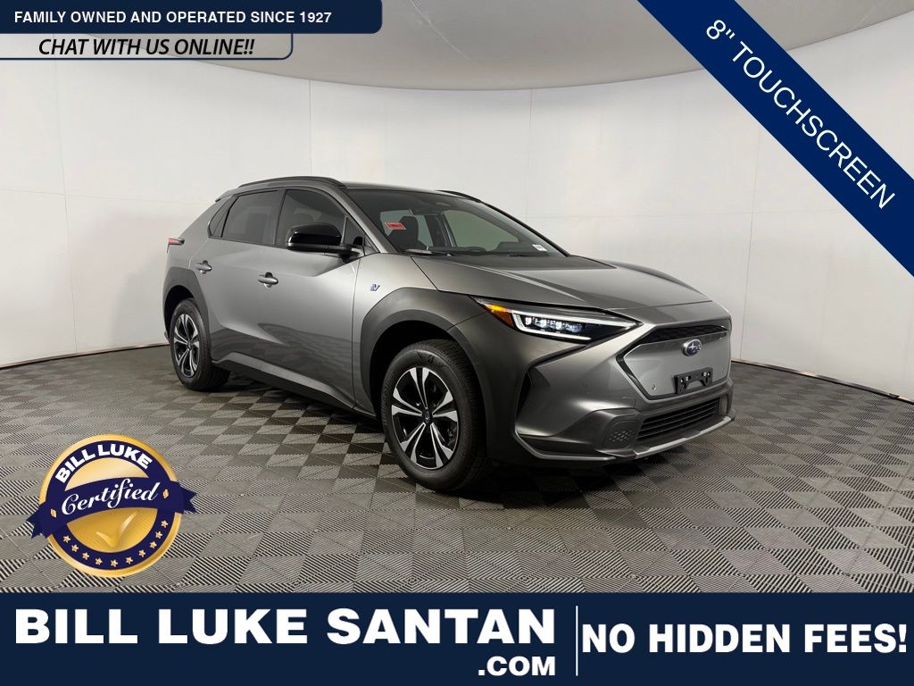 Smoked Carbon 2025 Subaru Solterra Premium AWD SUV / Crossover All-Wheel Drive 1-Speed Automatic