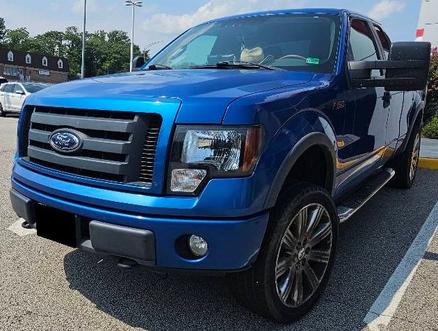 Blue Flame Metallic 2010 Ford F-150 Pickup Truck Four-Wheel Drive 6-Speed Automatic
