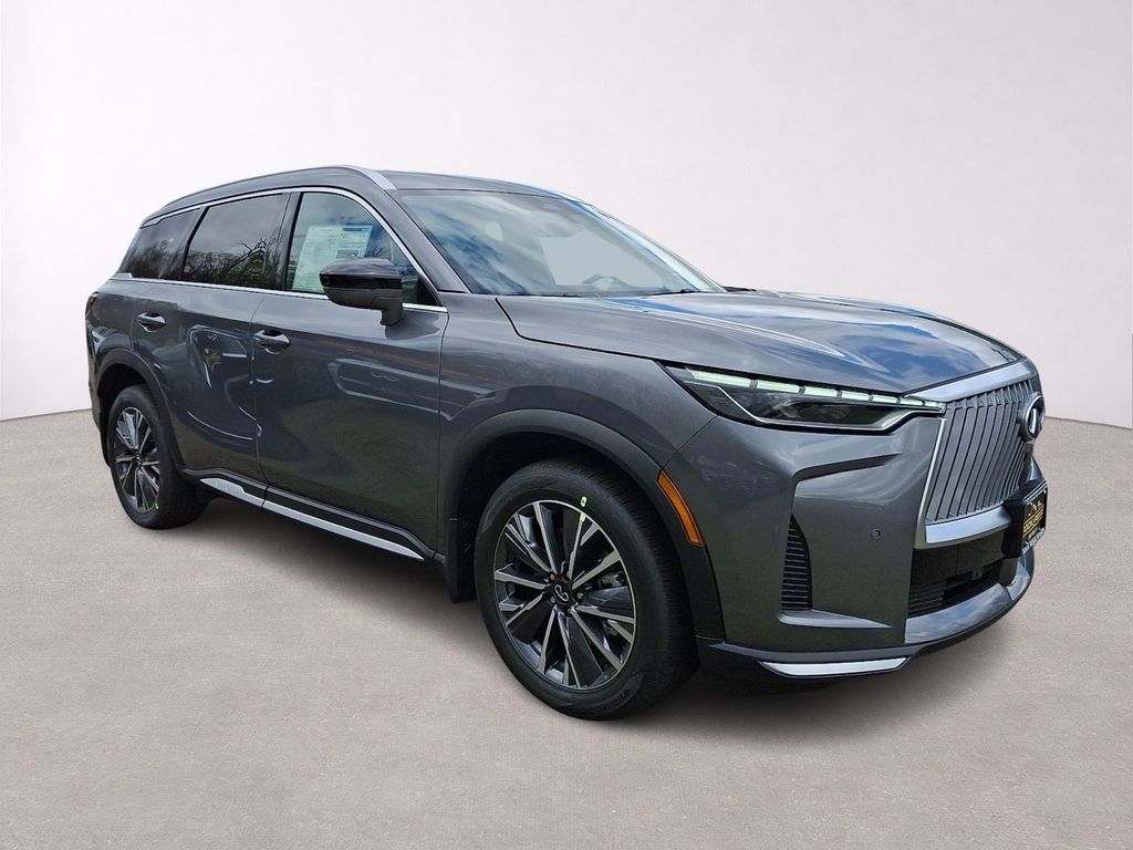 Gray (Graphite Shadow) 2026 INFINITI QX60 Luxe AWD SUV / Crossover All-Wheel Drive 9-Speed Automatic