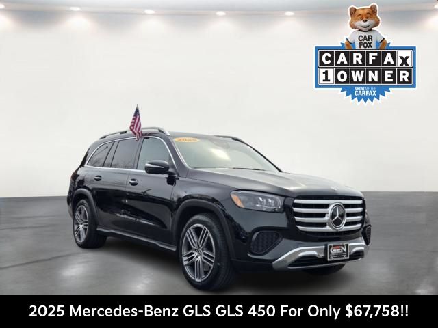 Black 2025 Mercedes-Benz GLS 450 4MATIC SUV / Crossover All-Wheel Drive 9-Speed Automatic
