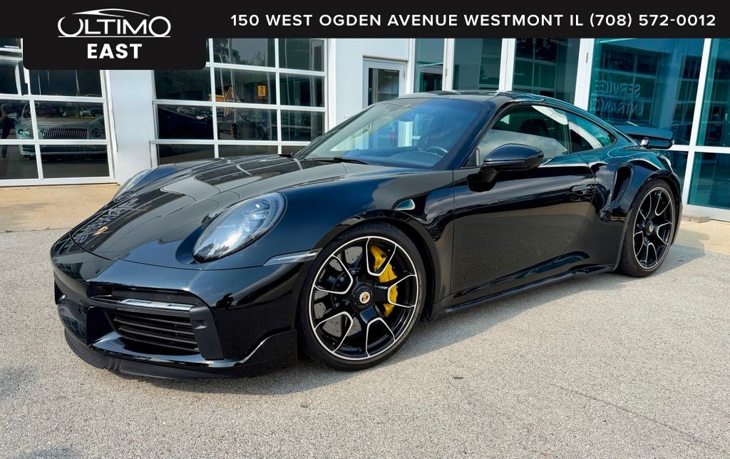Black 2021 Porsche 911 Coupe All-Wheel Drive 8-Speed Automatic