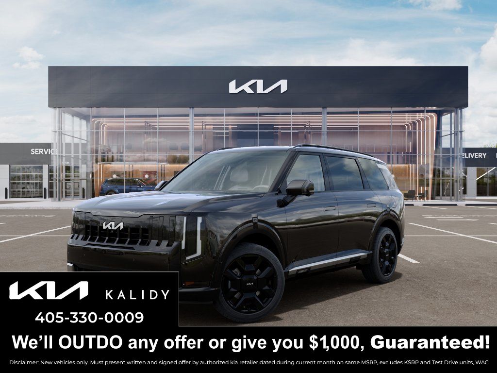 Ebony Black 2027 Kia Telluride SUV / Crossover All-Wheel Drive 8-Speed Automatic