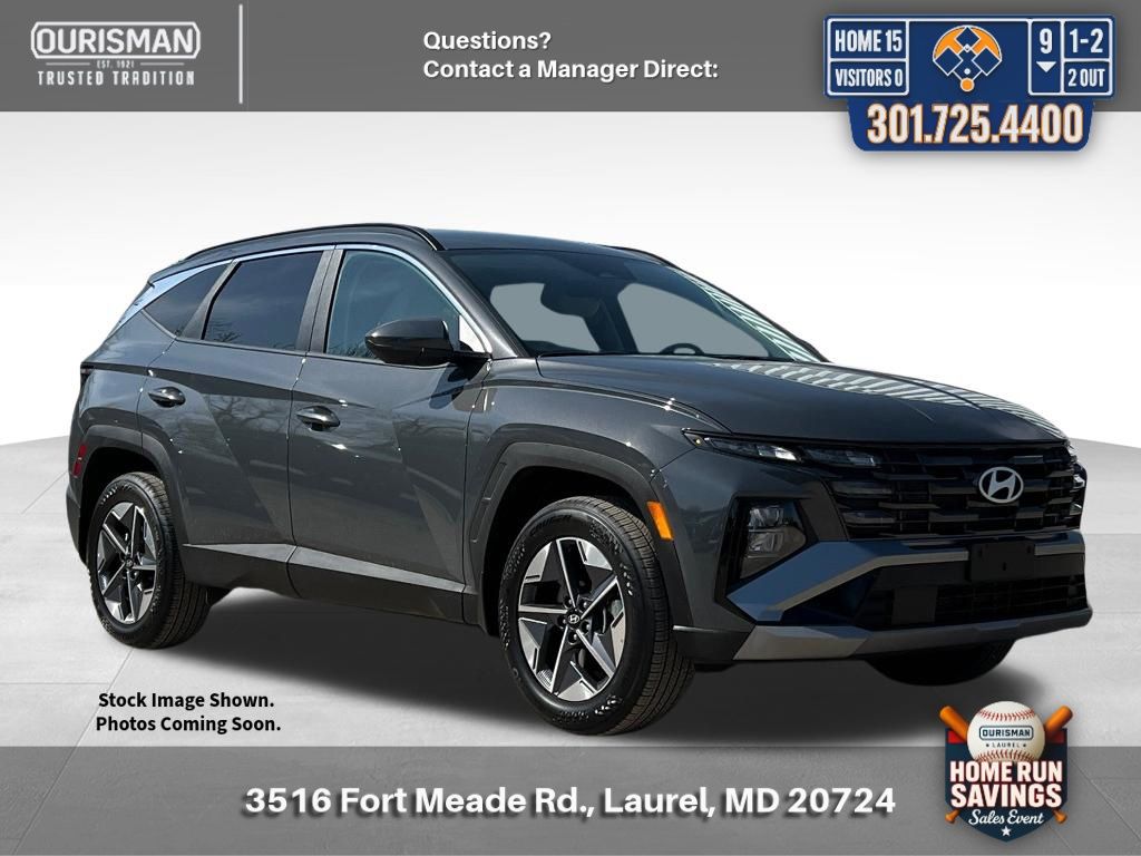 Gray 2025 Hyundai Tucson SEL AWD SUV / Crossover All-Wheel Drive 8-Speed Automatic