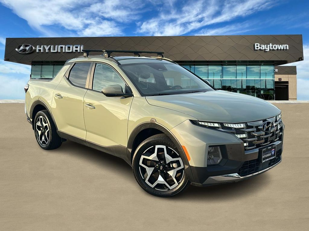 2023 Hyundai Santa Cruz Limited Green at Don McGill Toyota
