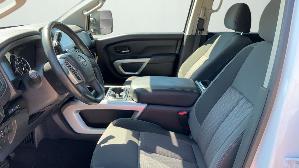 2024 Nissan Titan XD SV White at Browns Ford of Johnstown