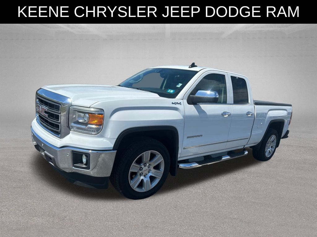 Summit White 2015 GMC Sierra 1500 Pickup Truck Four-Wheel Drive 6-Speed Automatic Overdrive