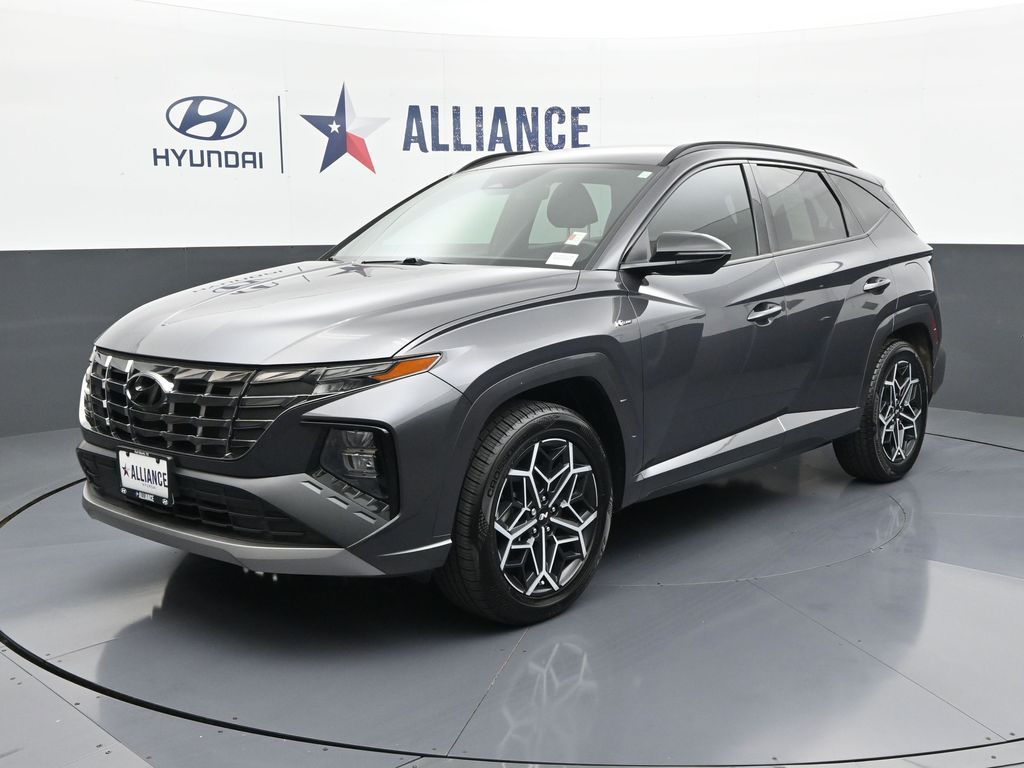 Phantom Black 2022 Hyundai Tucson SUV / Crossover All-Wheel Drive 8-Speed Automatic