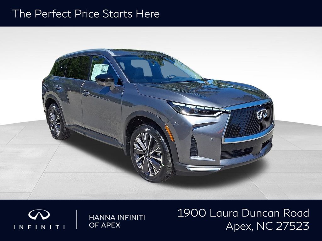 Gray (Graphite Shadow) 2027 INFINITI QX60 Luxe FWD SUV / Crossover Front-Wheel Drive 9-Speed Automatic