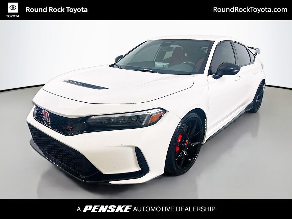 Championship White 2023 Honda Civic Type R Hatchback Front-Wheel Drive 6-Speed Manual