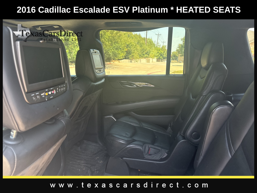 2016 Cadillac Escalade ESV Platinum Edition 9