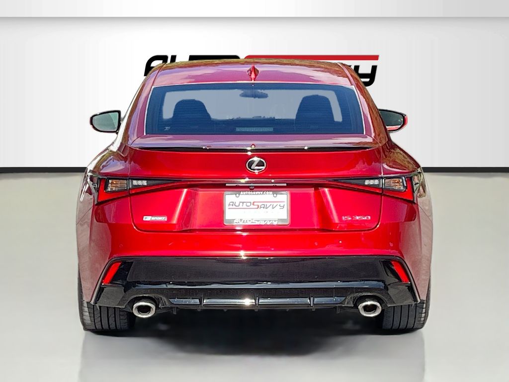 2021 Lexus IS 350 F SPORT Red at Emmons Autoplex