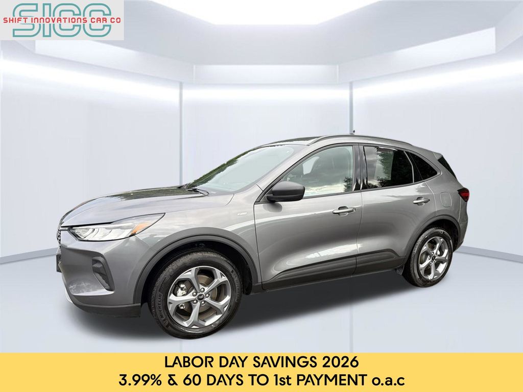 Gray Metallic 2025 Ford Escape SUV / Crossover All-Wheel Drive 8-Speed Automatic