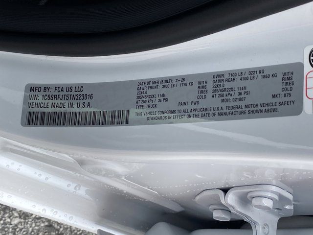 New 2026 Off-white Ram Laramie image 30