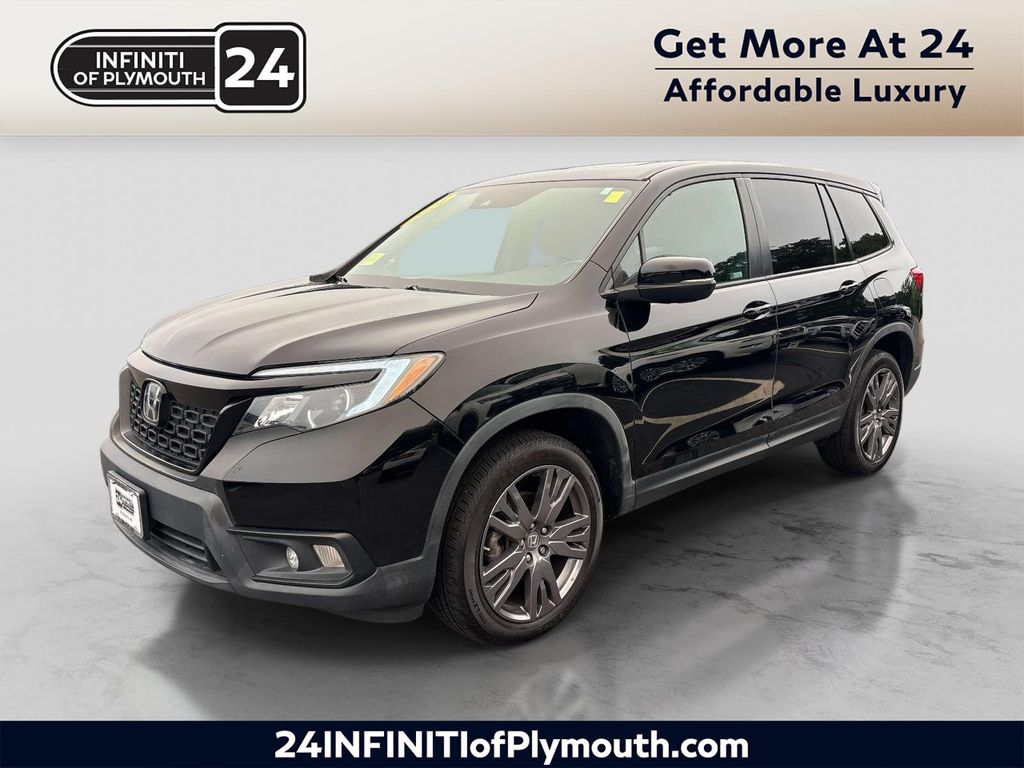Crystal Black Pearl 2021 Honda Passport SUV / Crossover All-Wheel Drive 9-Speed Automatic