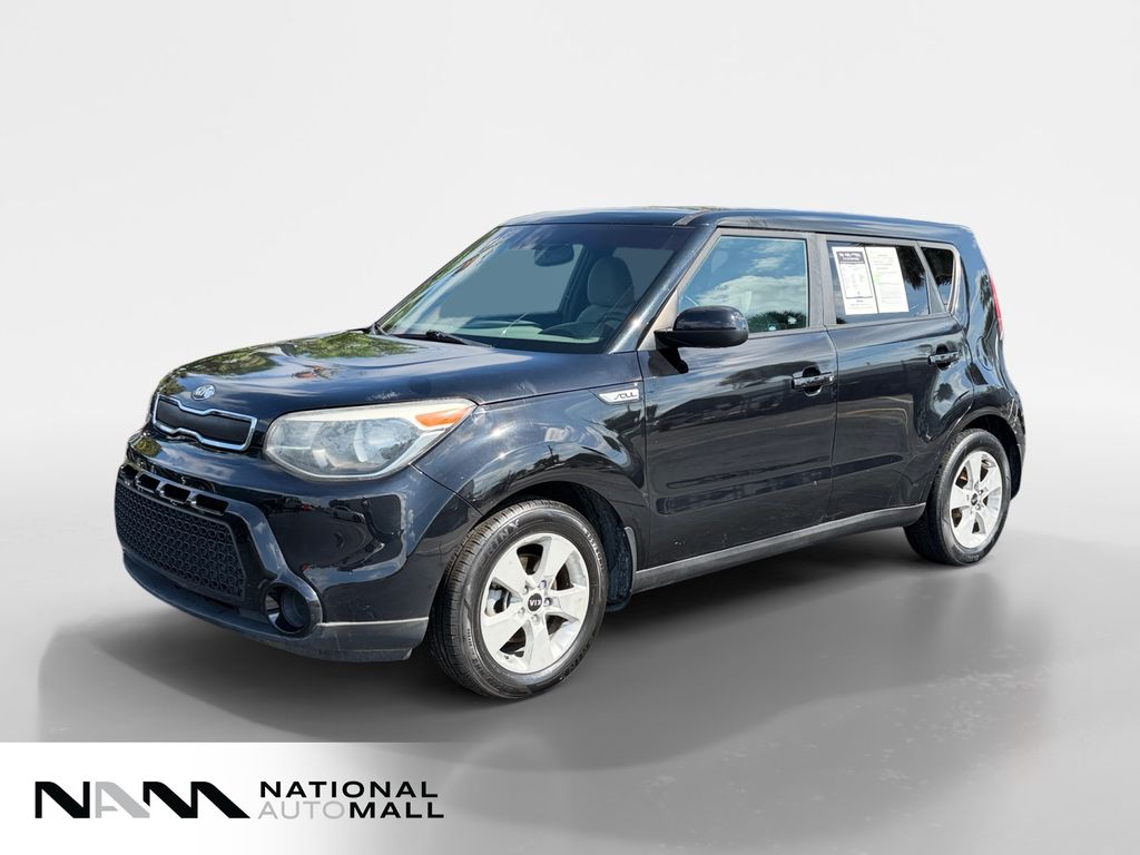 Shadow Black 2018 Kia Soul Base Wagon Front-Wheel Drive 6-Speed Automatic