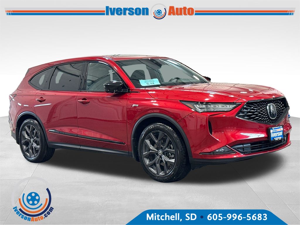 Red 2023 Acura MDX SUV / Crossover All-Wheel Drive Automatic