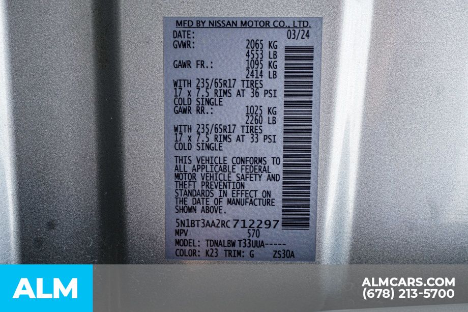 Used 2024 Silver Nissan S image 53