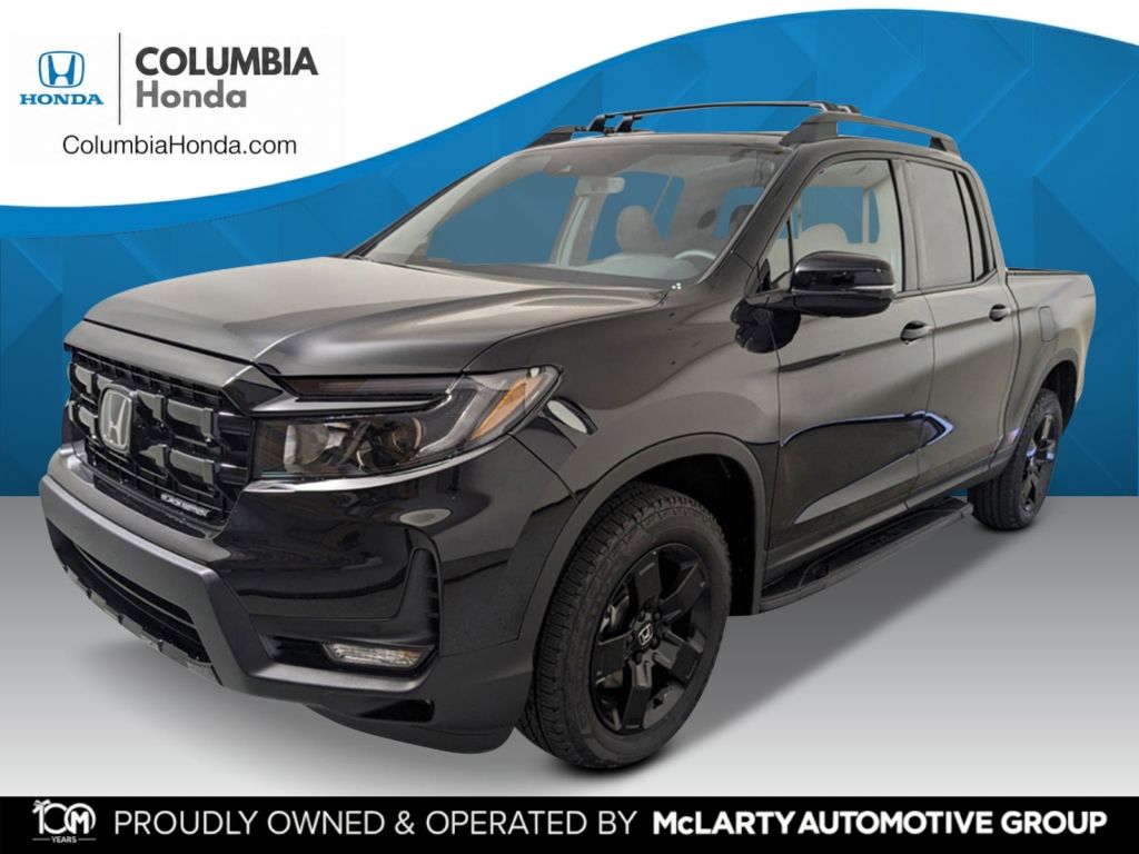 Crystal Black Pearl 2026 Honda Ridgeline Pickup Truck All-Wheel Drive 9-Speed Automatic