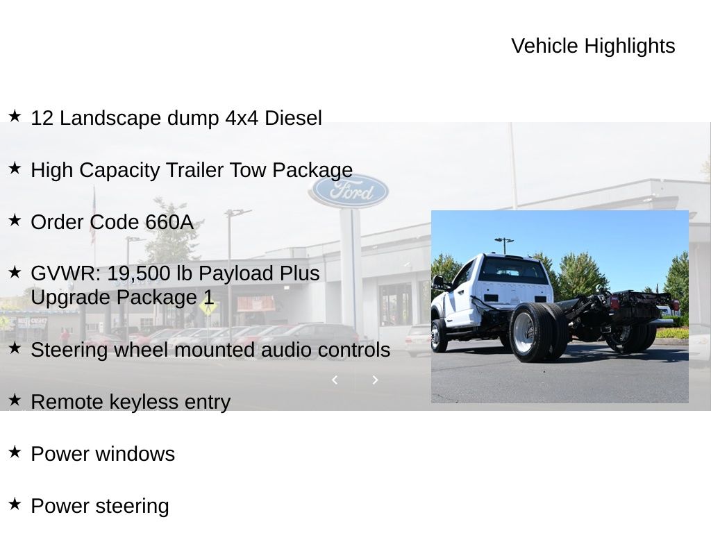 2025 Ford F-550 Chassis XL