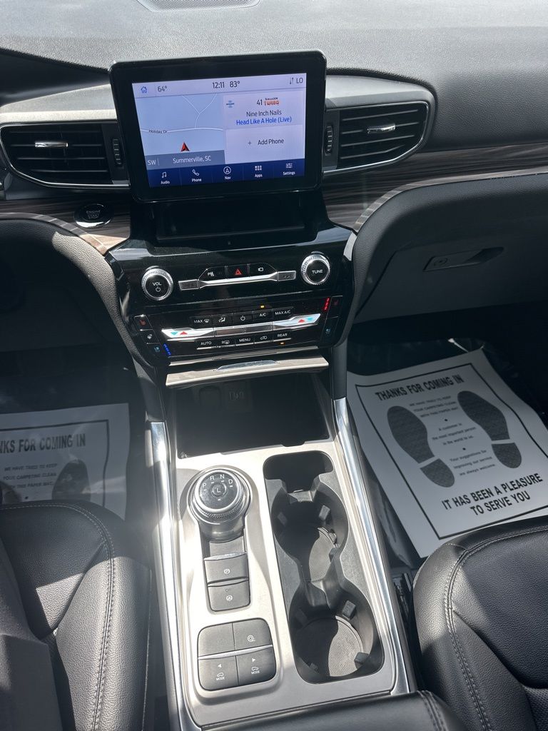 2023 Iconic Silver Metallic Ford Explorer Limited RWD SUV
