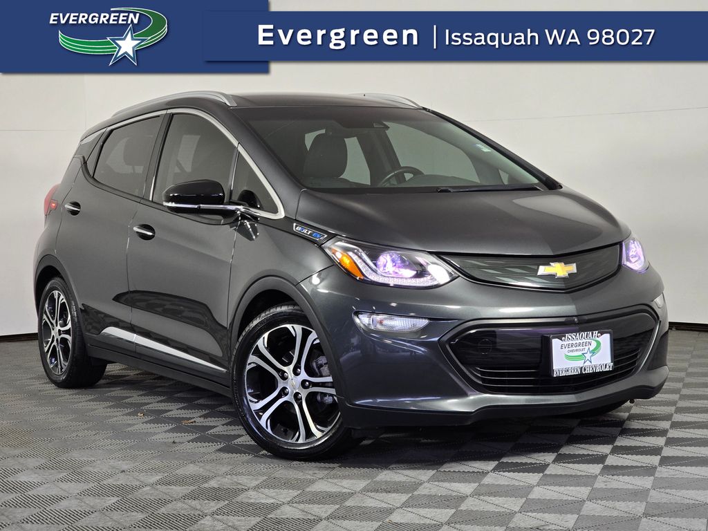 Nightfall Gray Metallic 2017 Chevrolet Bolt EV Premier FWD Hatchback Front-Wheel Drive 1-Speed Automatic