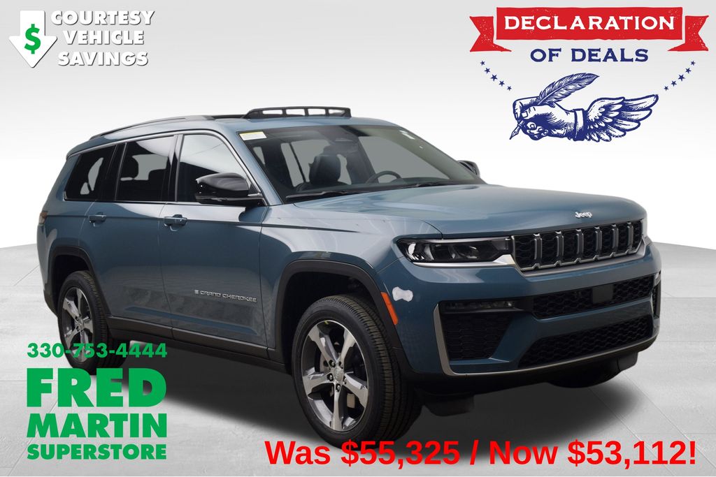 new 2026 Jeep Grand Cherokee L car, priced at $53,112