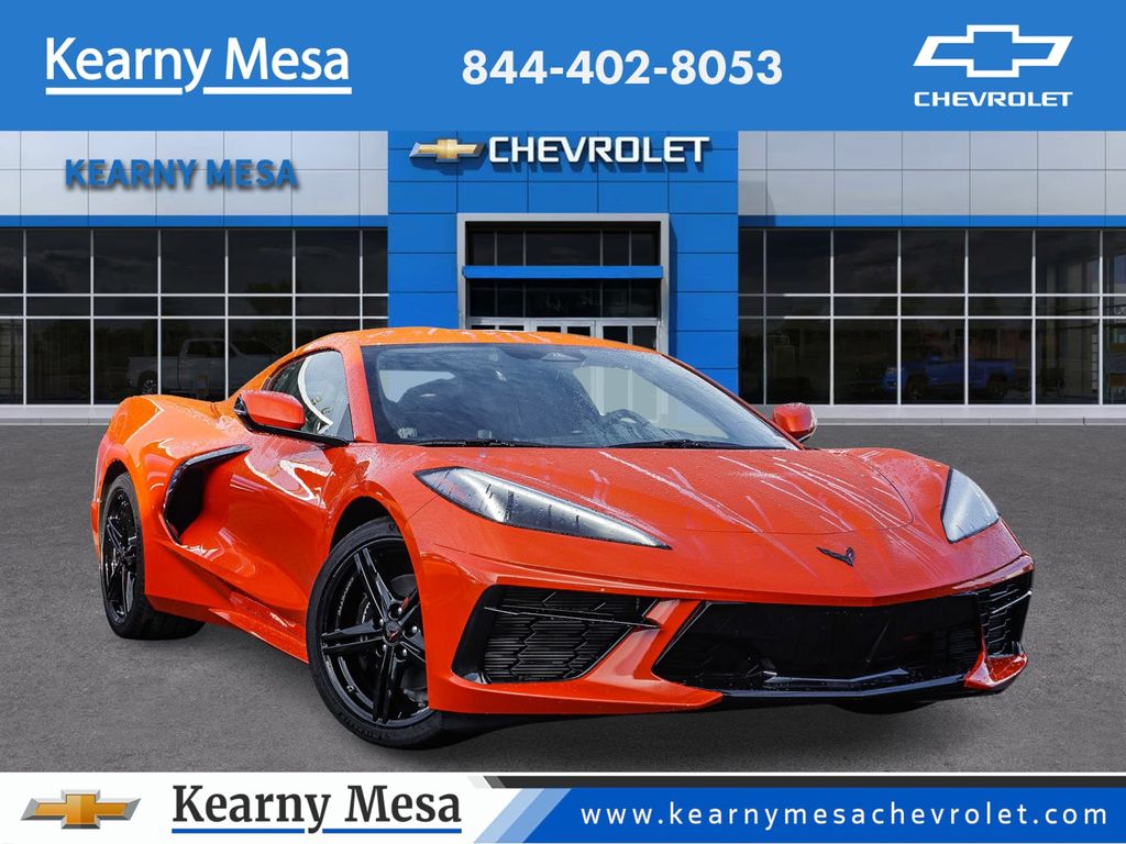 Sebring Orange Tintcoat 2026 Chevrolet Corvette Coupe Rear-Wheel Drive 8-Speed Dual Clutch