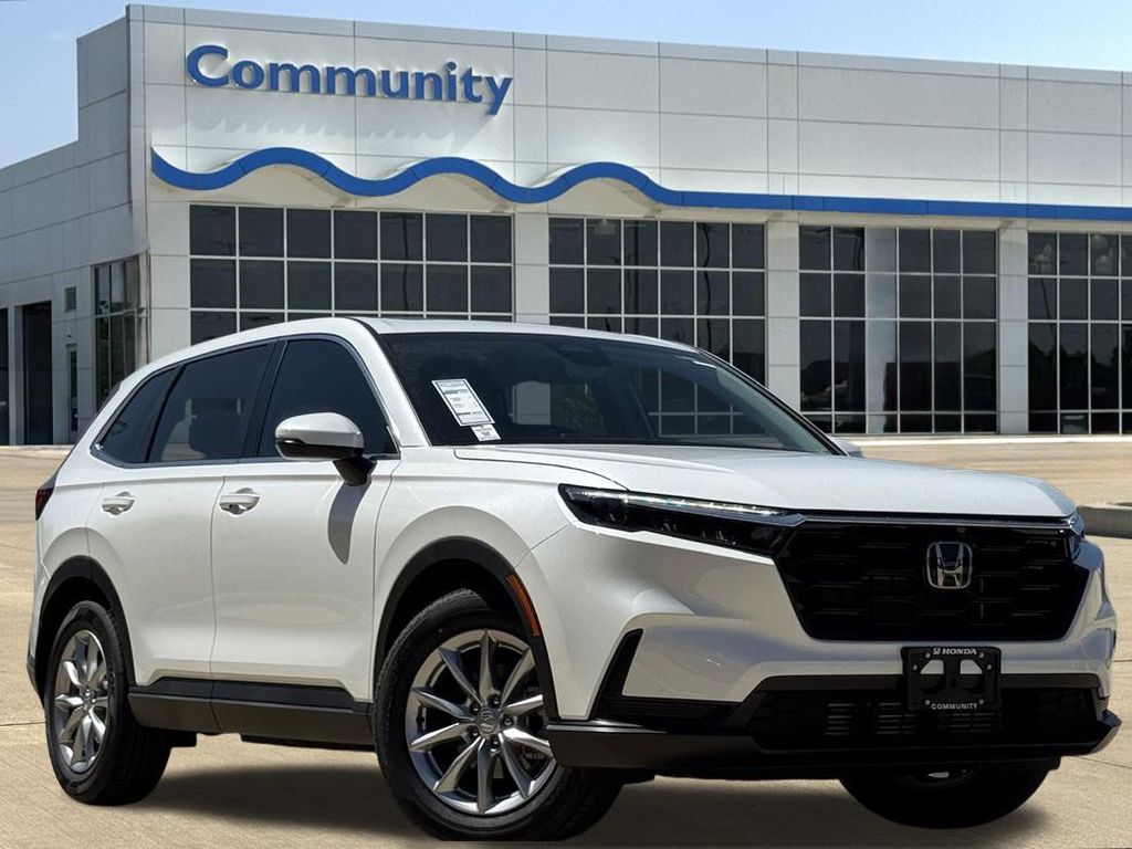 2026 Honda CR-V EX White at South Houston Nissan