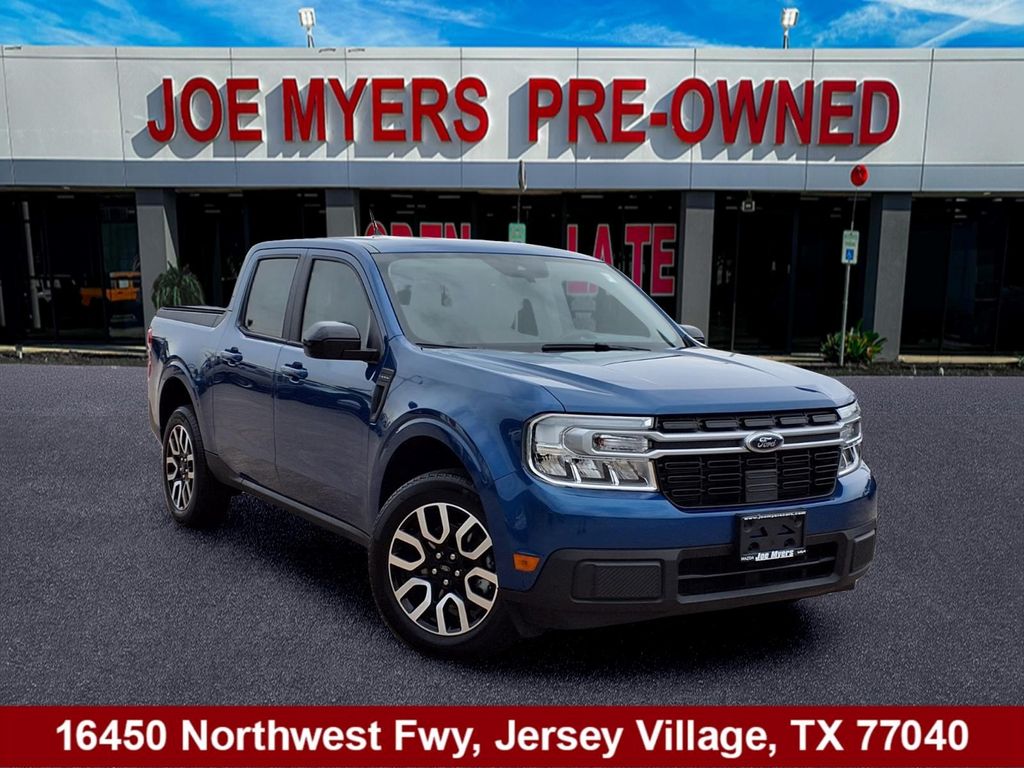 2024 Ford Maverick Lariat Blue at Joe Myers Mazda Kia